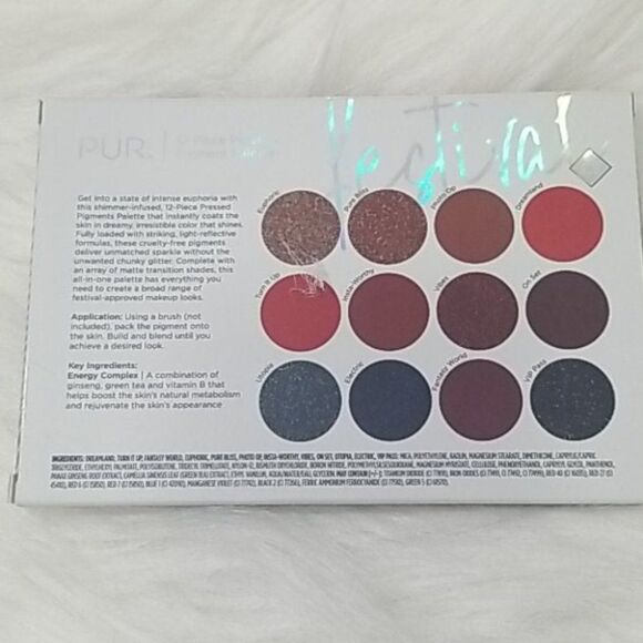 Pur Eyeshadow Palette Brush Set & Cleaner 3 Piece Makeup Bundle - Picture 6 of 11